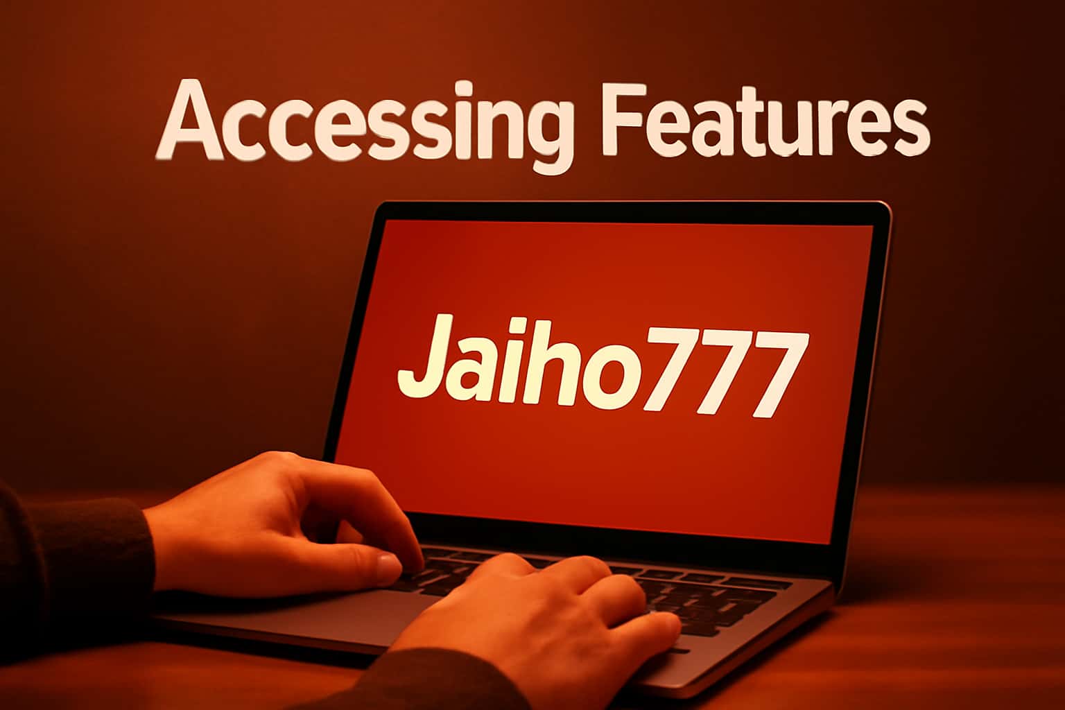 A visual representation of the Jaiho777 platform features, illustrating user access points.