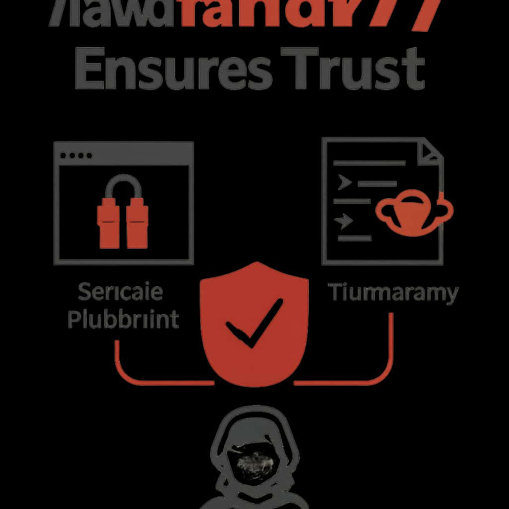 An educational diagram illustrating trust features of Jaiho777.