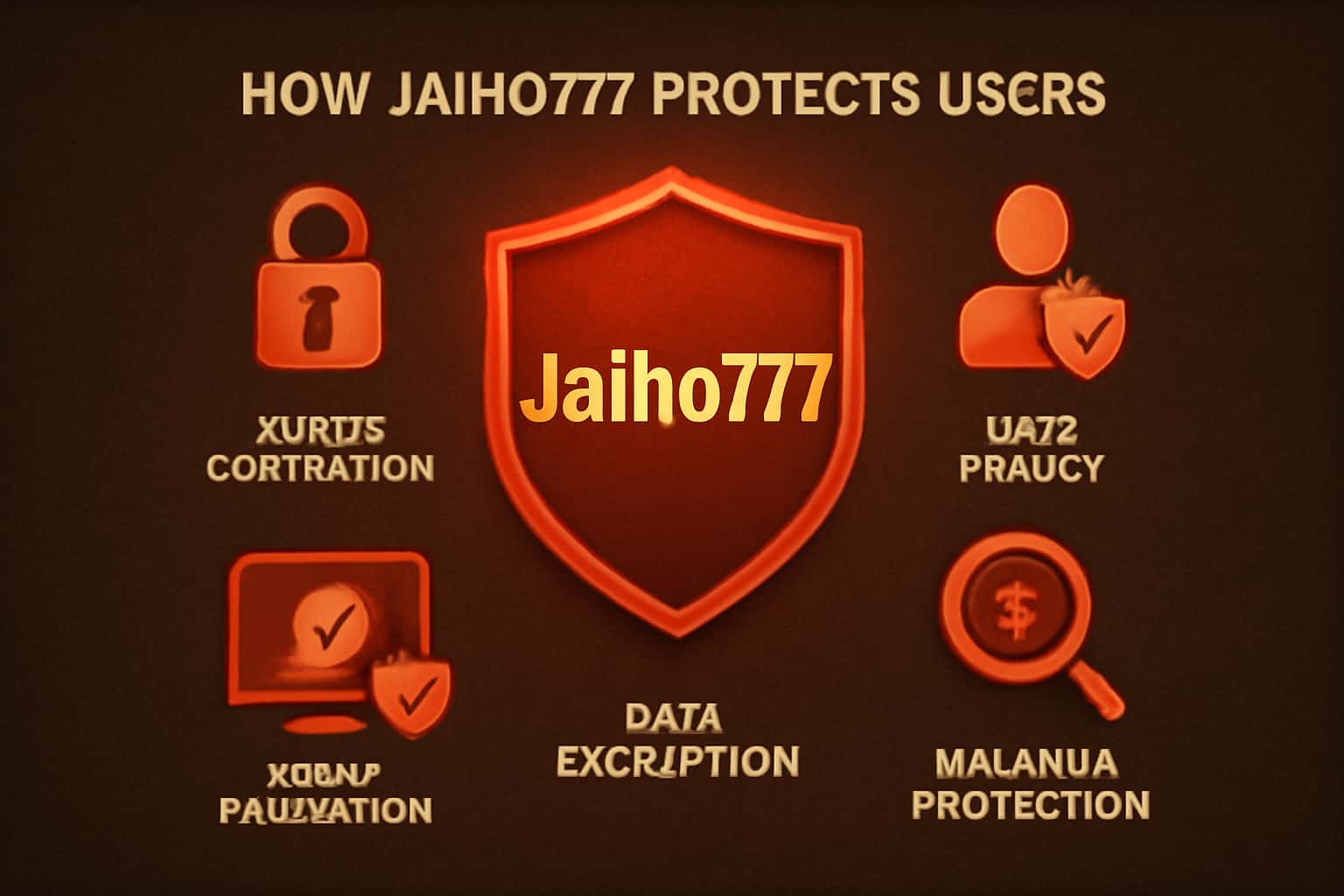An informative graphic illustrating user protection measures implemented by Jaiho777.