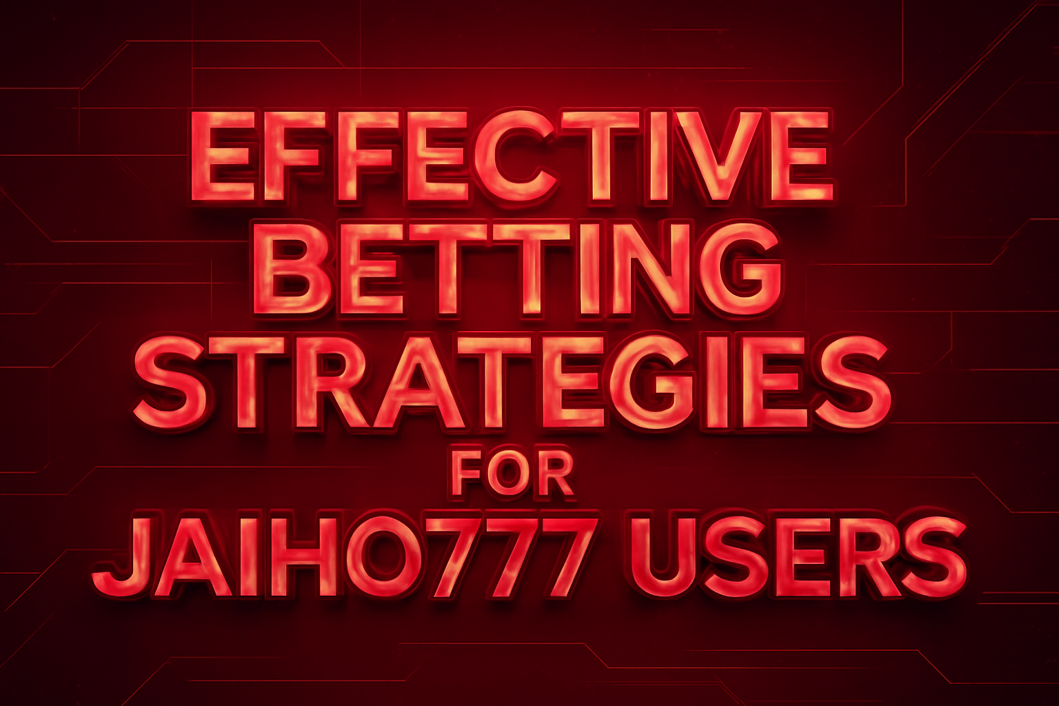 An informational scene related to Jaiho777 User Feedback.