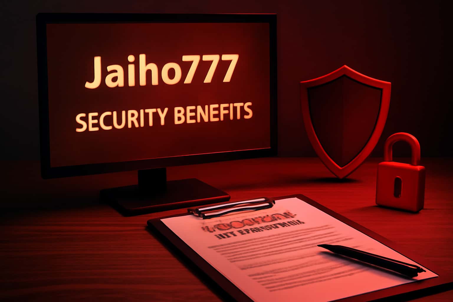 Informational image illustrating the security benefits of Jaiho777.