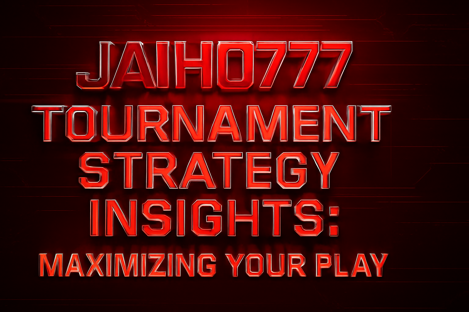 An informative scene illustrating best practices for using Jaiho777.