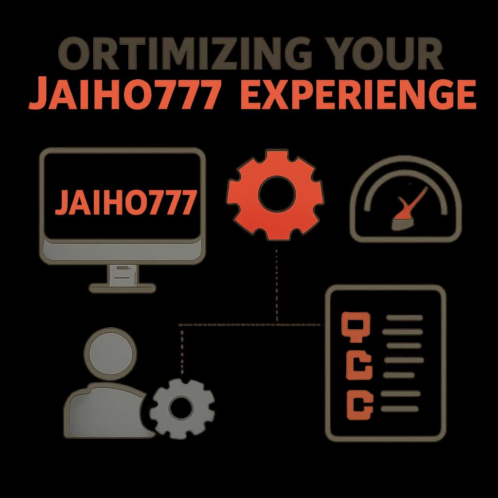 A diagram illustrating tips for improving the Jaiho777 platform experience.