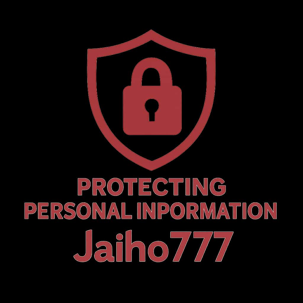 Badge representing information protection on Jaiho777.
