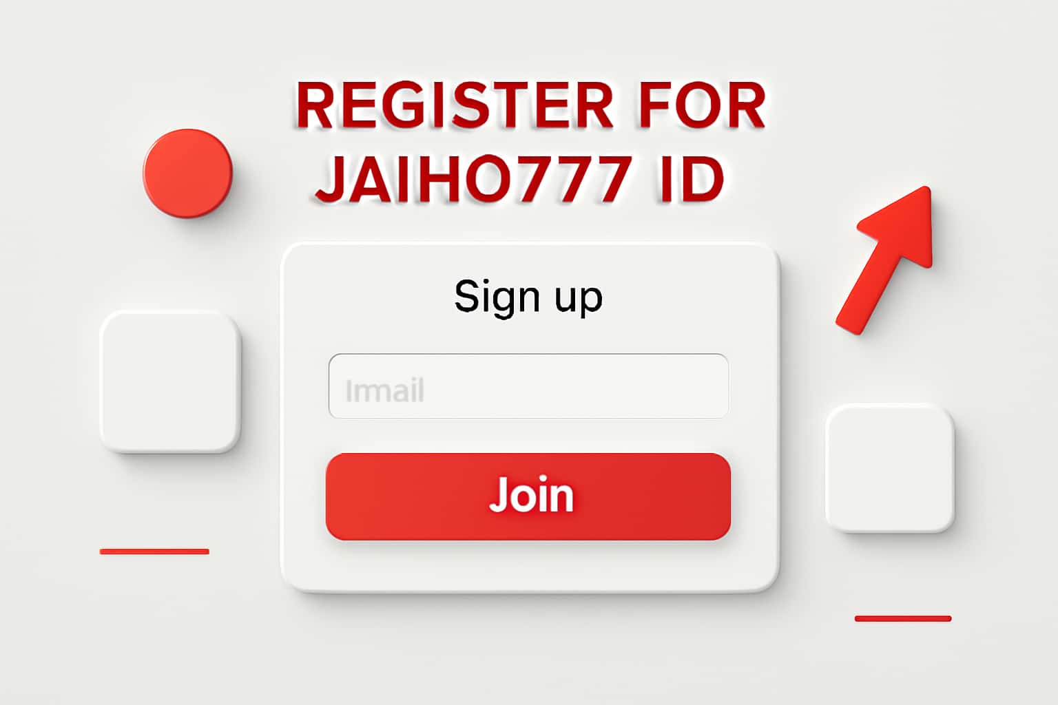 Register for Jaiho777 ID Interface